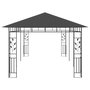 Voir la diapositive 4 : VIDAXL Belvedere avec moustiquaire 6x3x2,73 m Anthracite