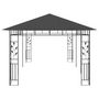 Voir la diapositive 4 : VIDAXL Belvedere avec moustiquaire 6x3x2,73 m Anthracite
