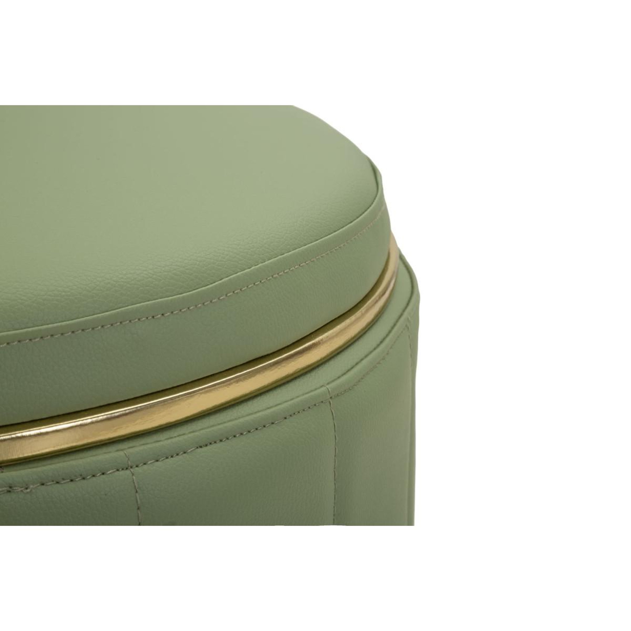Voir la diapositive 3 : Paris Prix Pouf coffre design  london  46cm vert