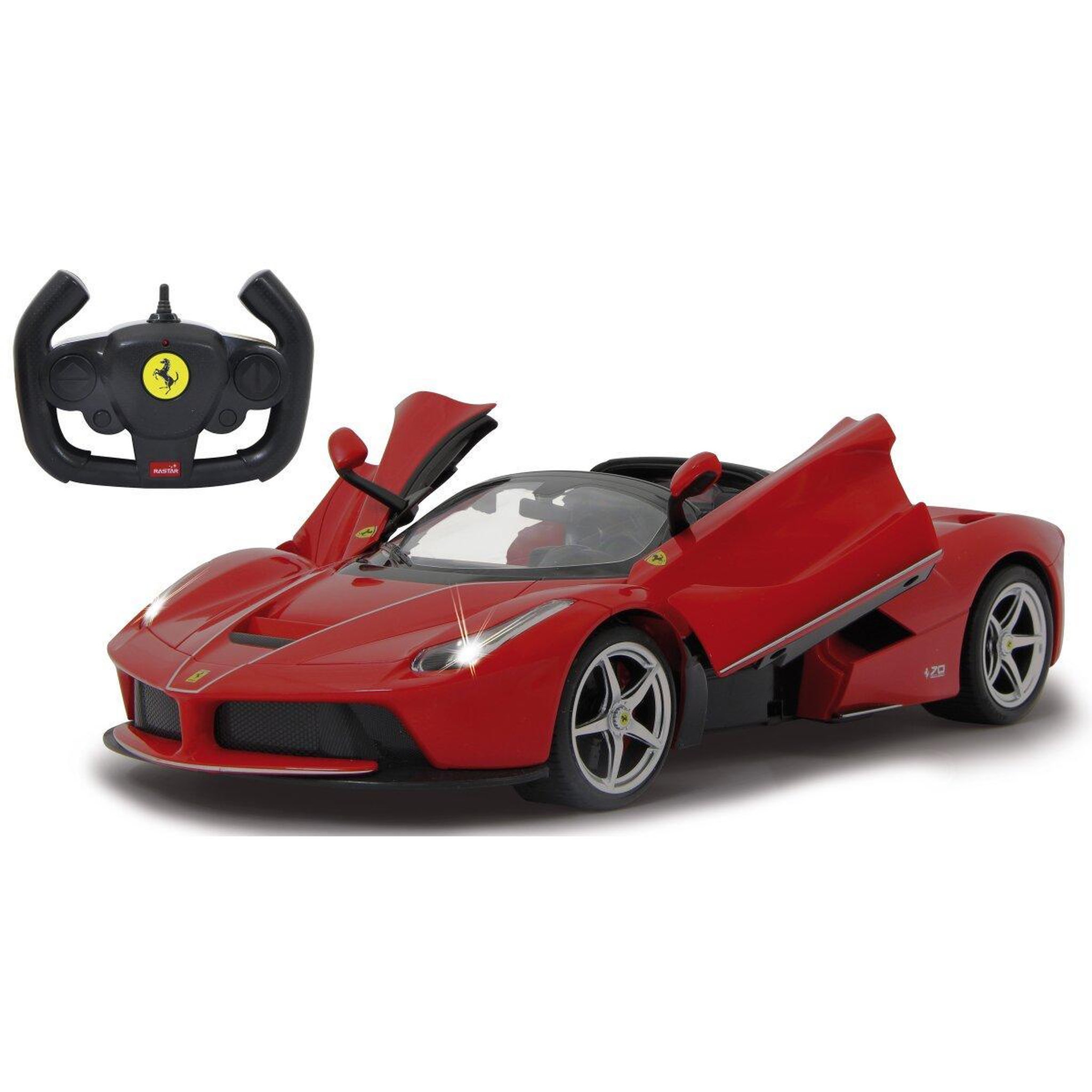 Jamara Voiture télécommandée Ferrari LaFerrari Aperta 1:14 rouge 2,4GHz Fonction de dérive