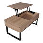 Voir la diapositive 1 : Table basse plateau relevable L110cm SPRINGFIELD