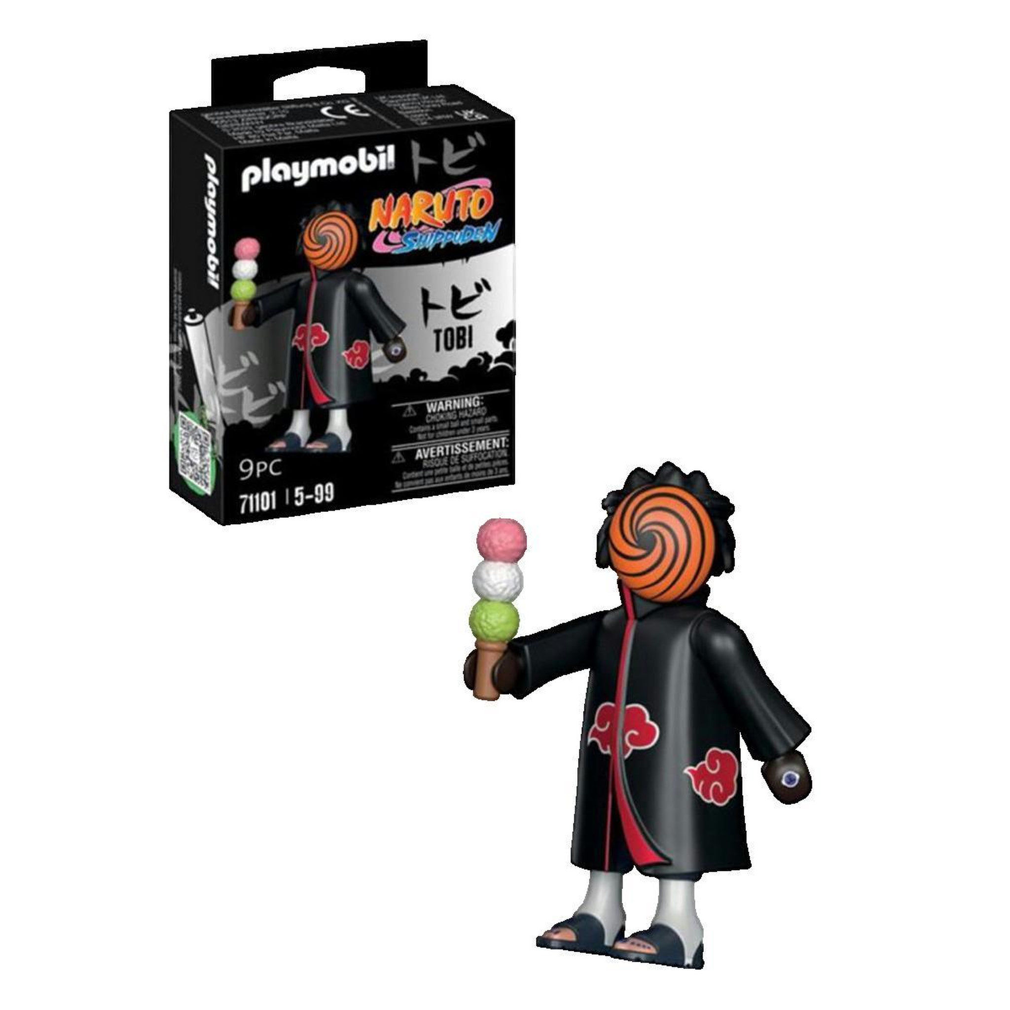 PLAYMOBIL Figurine Playmobil Tobi de Naruto Shippuden