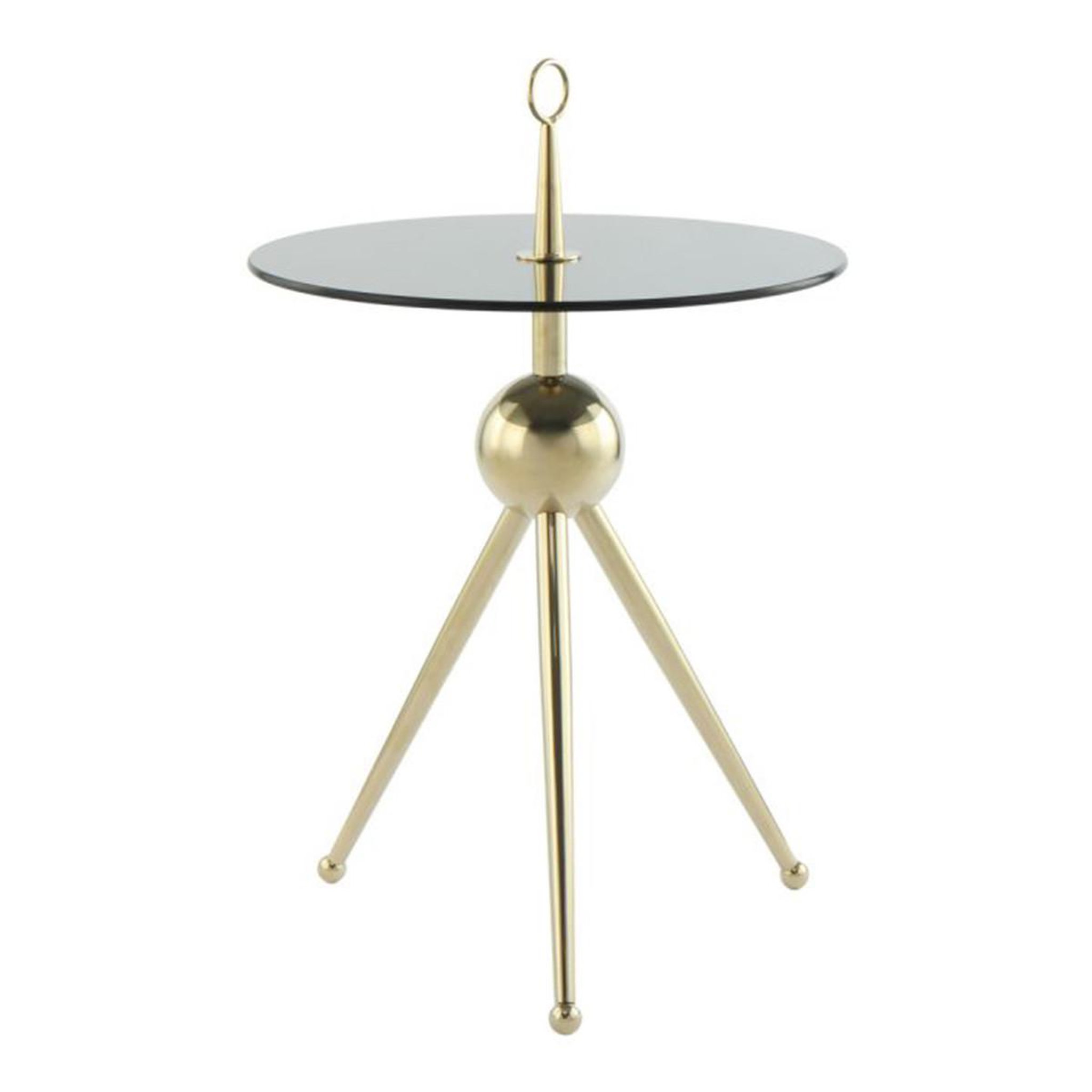 Paris Prix Table d'appoint design  rodriga  53cm or & gris