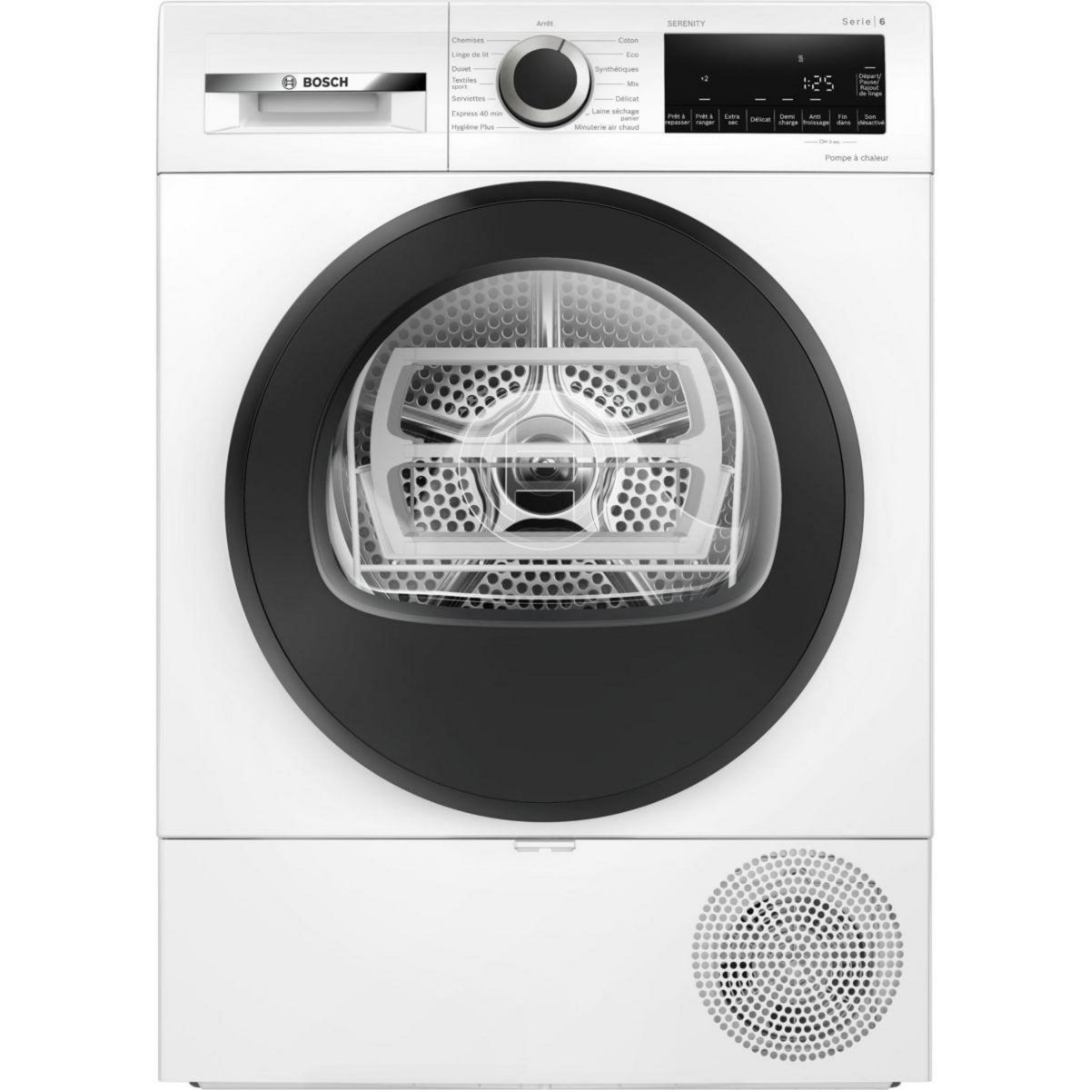 BOSCH Sèche linge pompe à chaleur WQG133DBFR