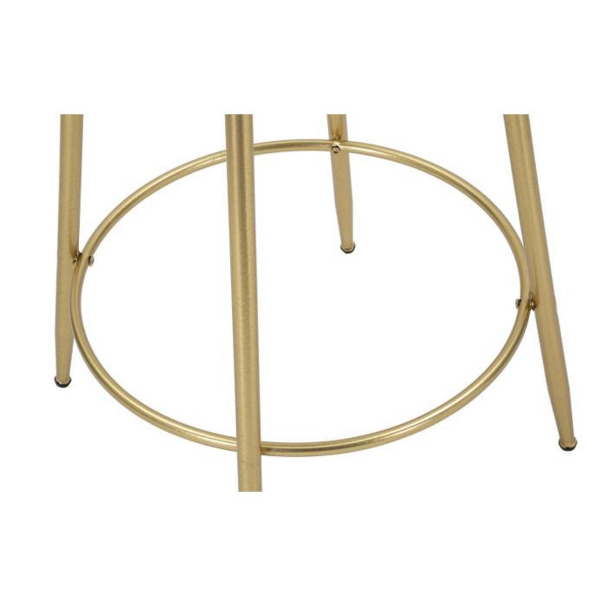 Paris Prix Table de Bar Miroir  Circle  105cm Or