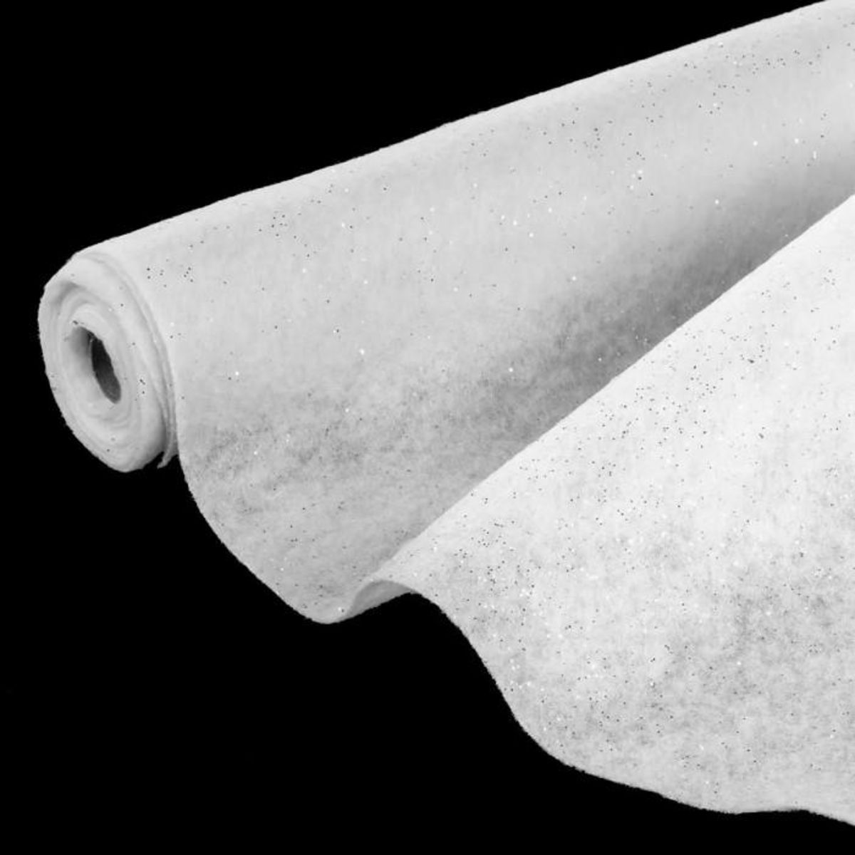 ATMOSPHERA Tapis de Neige Paillettes  Manteau  300cm Blanc