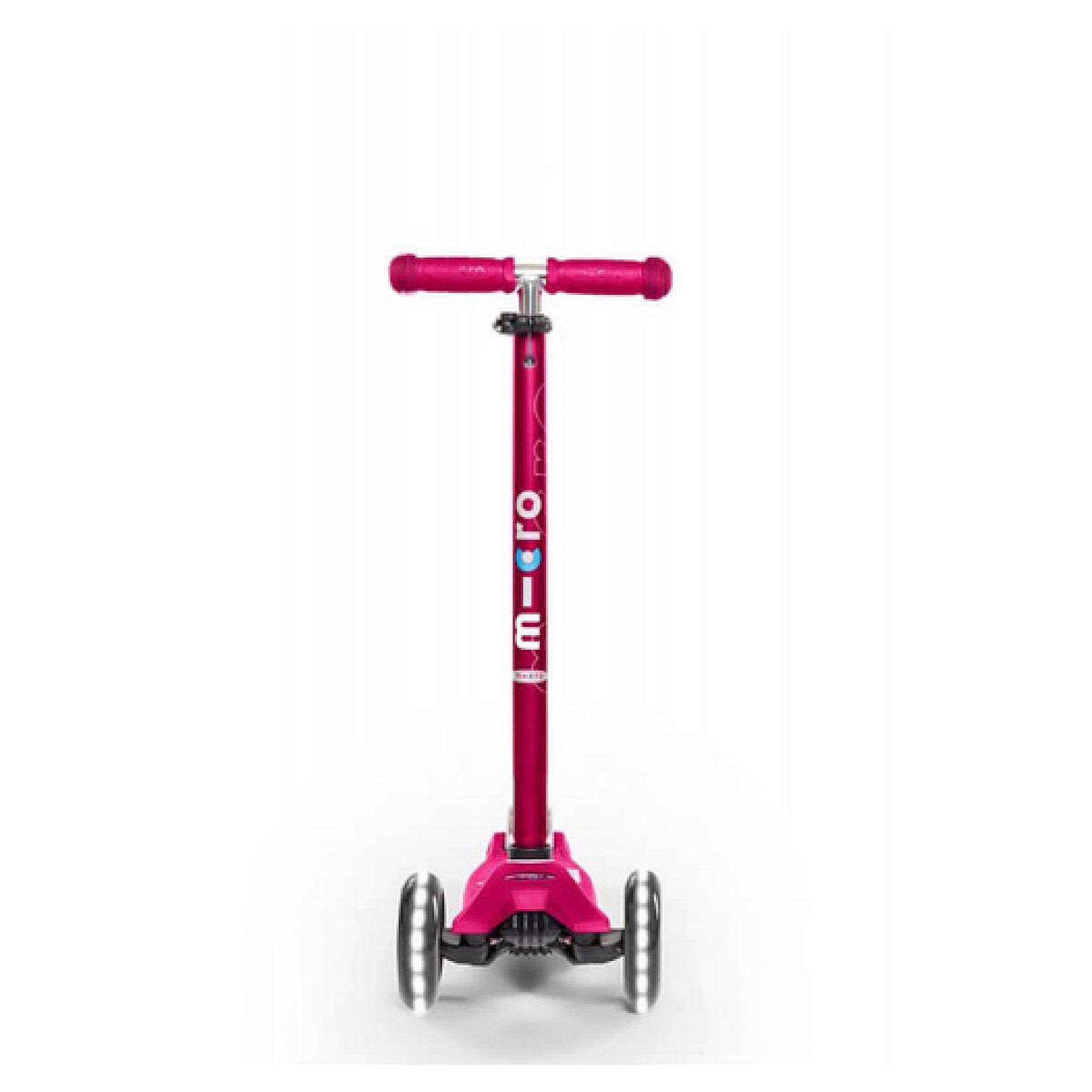 Voir la diapositive 3 : Micro Trottinette Maxi  Deluxe LED Rose