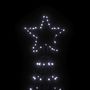 Voir la diapositive 5 : VIDAXL Arbre de Noël cône 1400 LED Blanc froid 160x500 cm