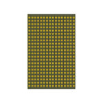 Proloisirs Tapis d'extérieur pour salon détente ou repas moutarde/graphite 240 x 150 cm