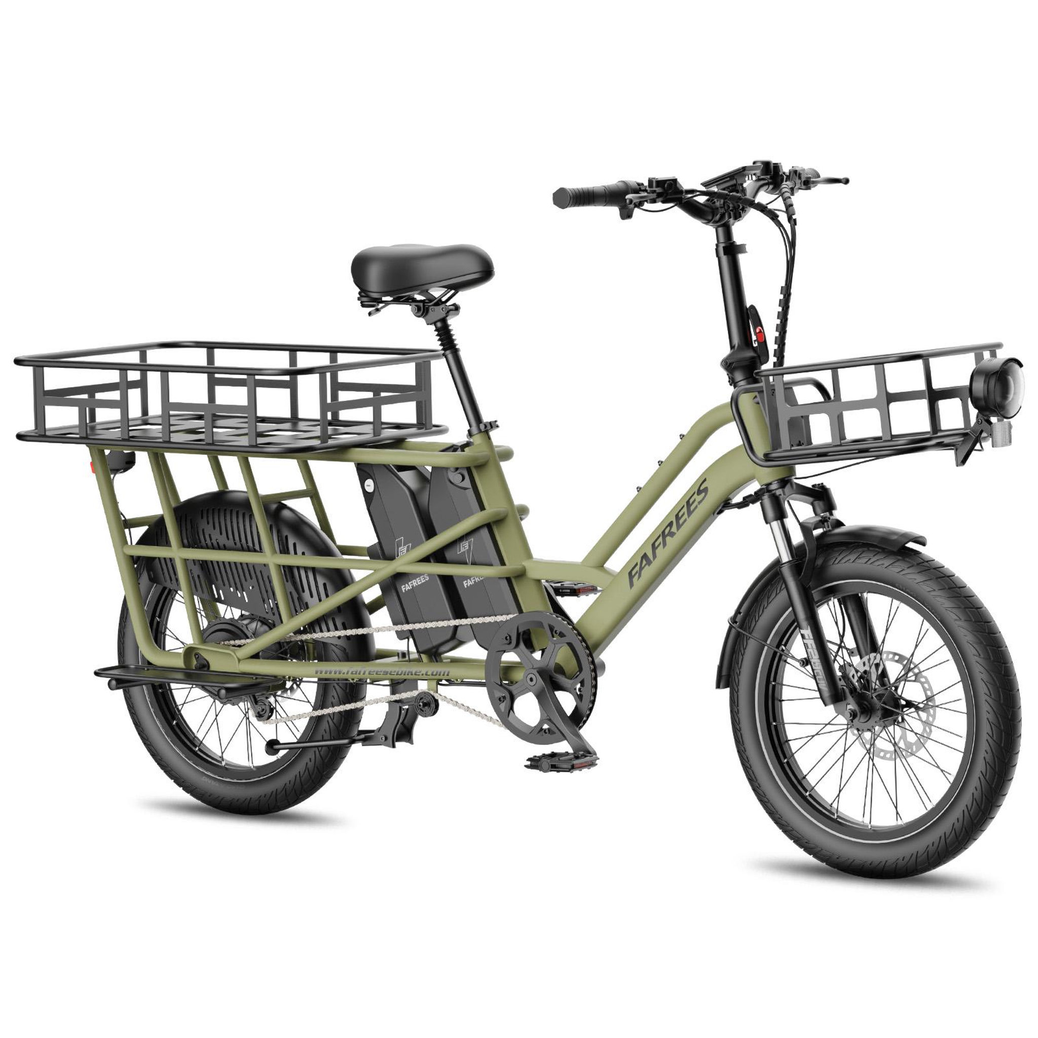 Voir la diapositive 4 : FAFREES Vélo cargo électrique familial fafrees ff20 cuv