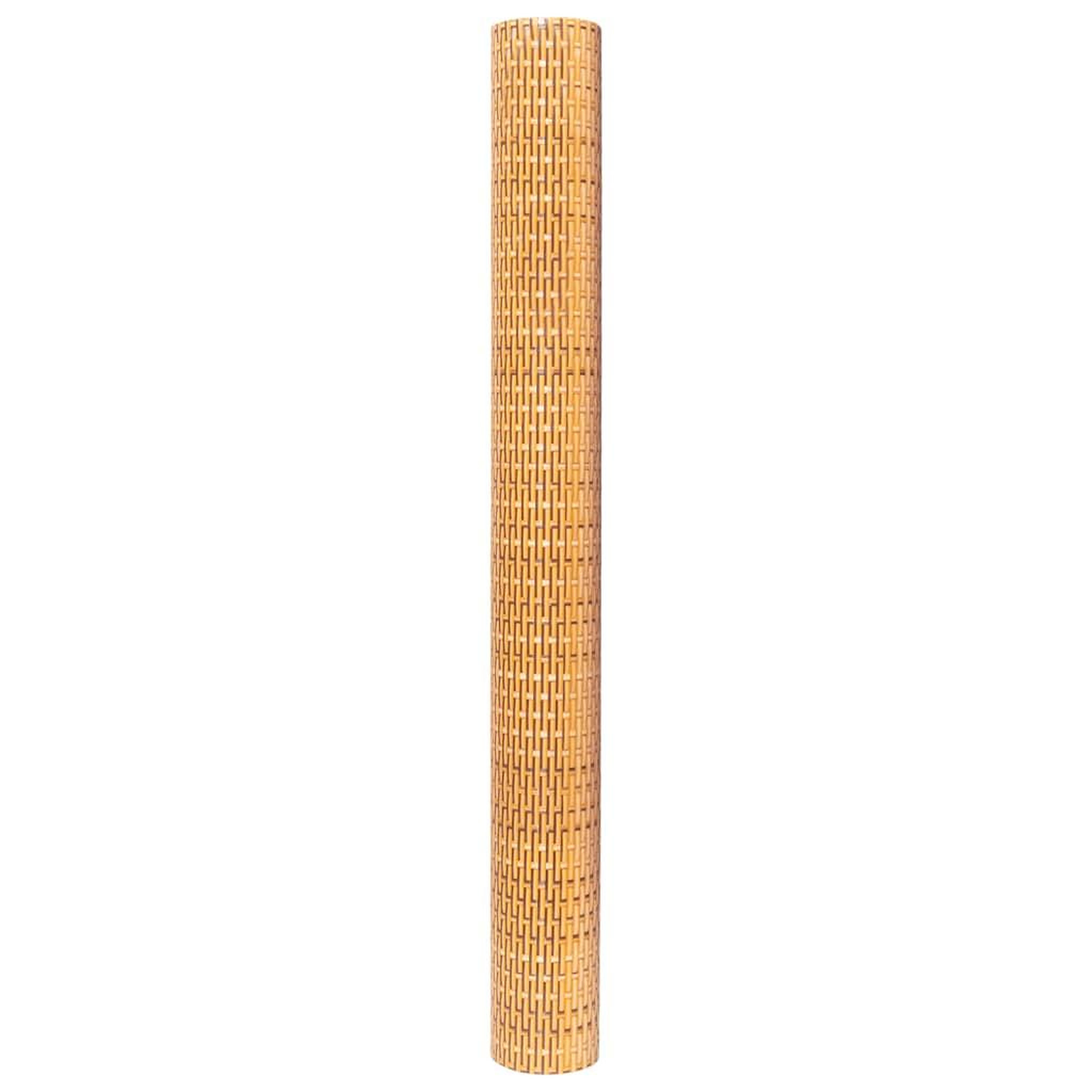 Voir la diapositive 4 : VIDAXL Paravent de balcon marron clair 500x100 cm resine tressee
