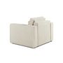 Voir la diapositive 3 : BEST MOBILIER Topaze - fauteuil - en tissu