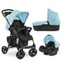 Voir la diapositive 1 : HAUCK Poussette Combinée Shopper Trioset - Bleu