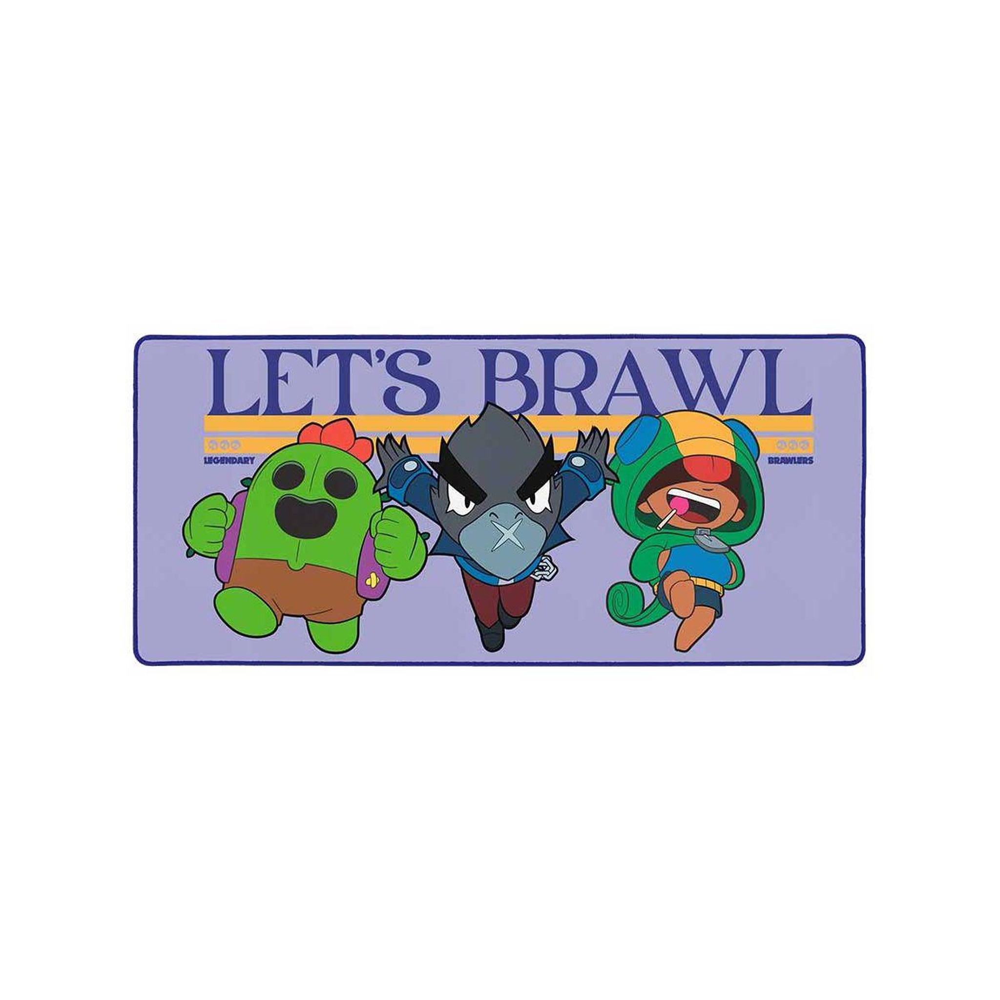 Subsonic Tapis de souris xxl desk mat let's brawl