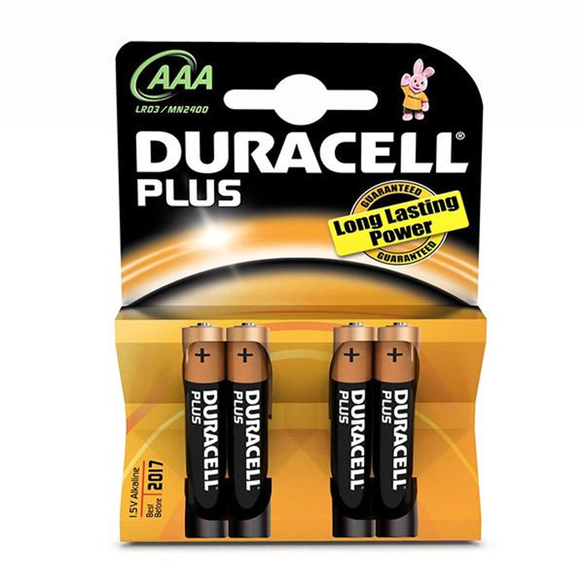 Duracell Lot de 4 piles type lr03 1.5 volts - 10606