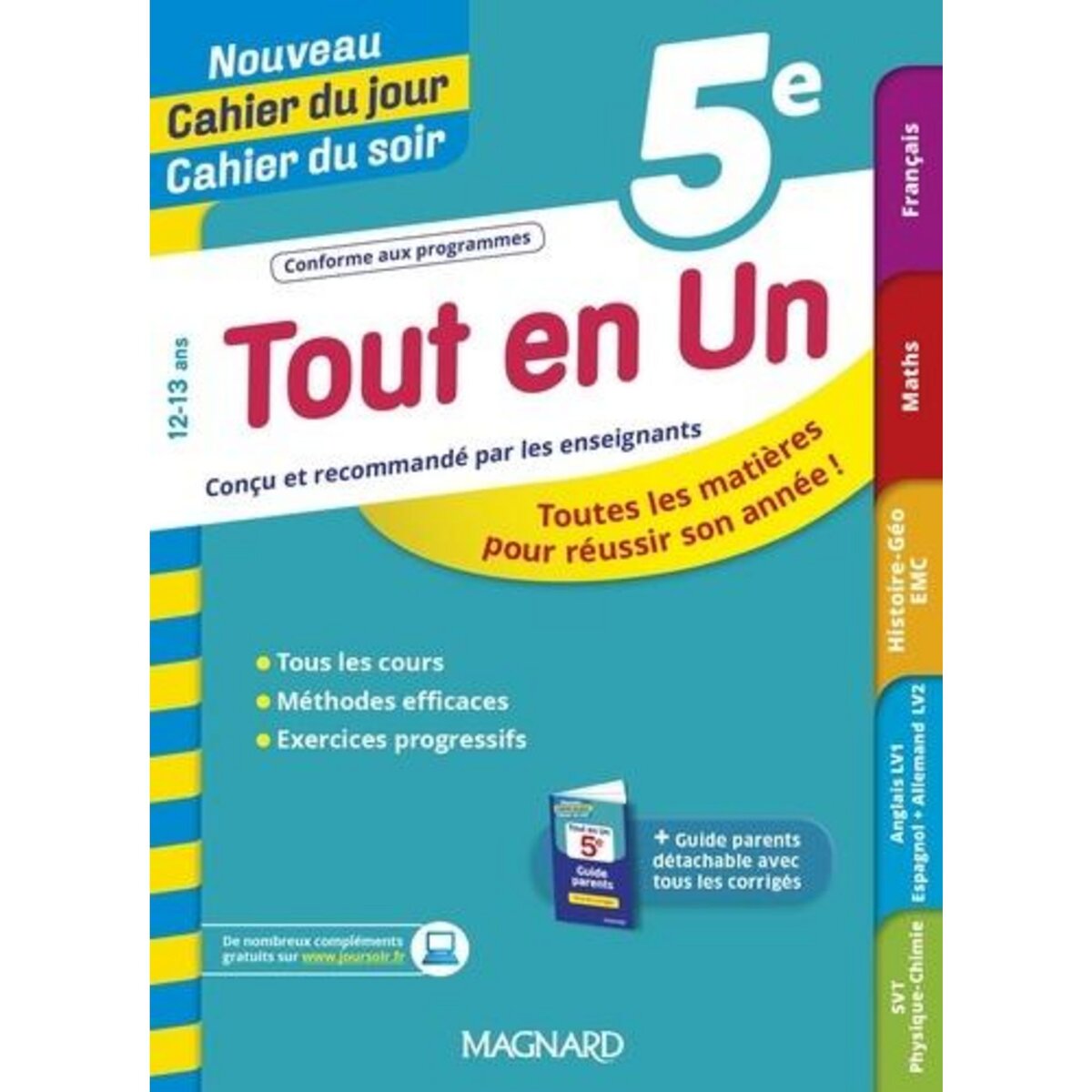 TOUT EN UN 5E. EDITION 2020, Magnard