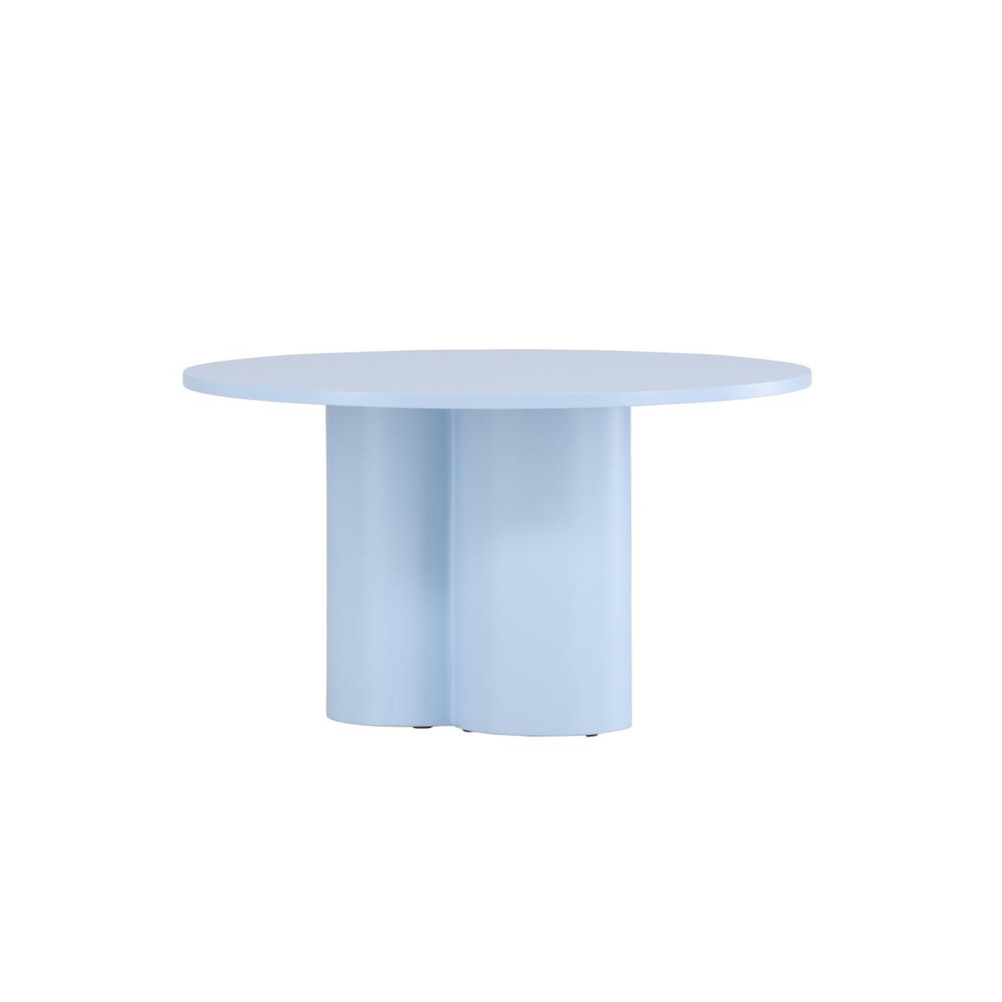Voir la diapositive 3 : Paris Prix Table basse ronde  olivia  80cm bleu clair