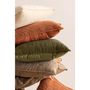 Voir la diapositive 5 : ATMOSPHERA Coussin Déco Bouclette  Soana  45x45 Lin