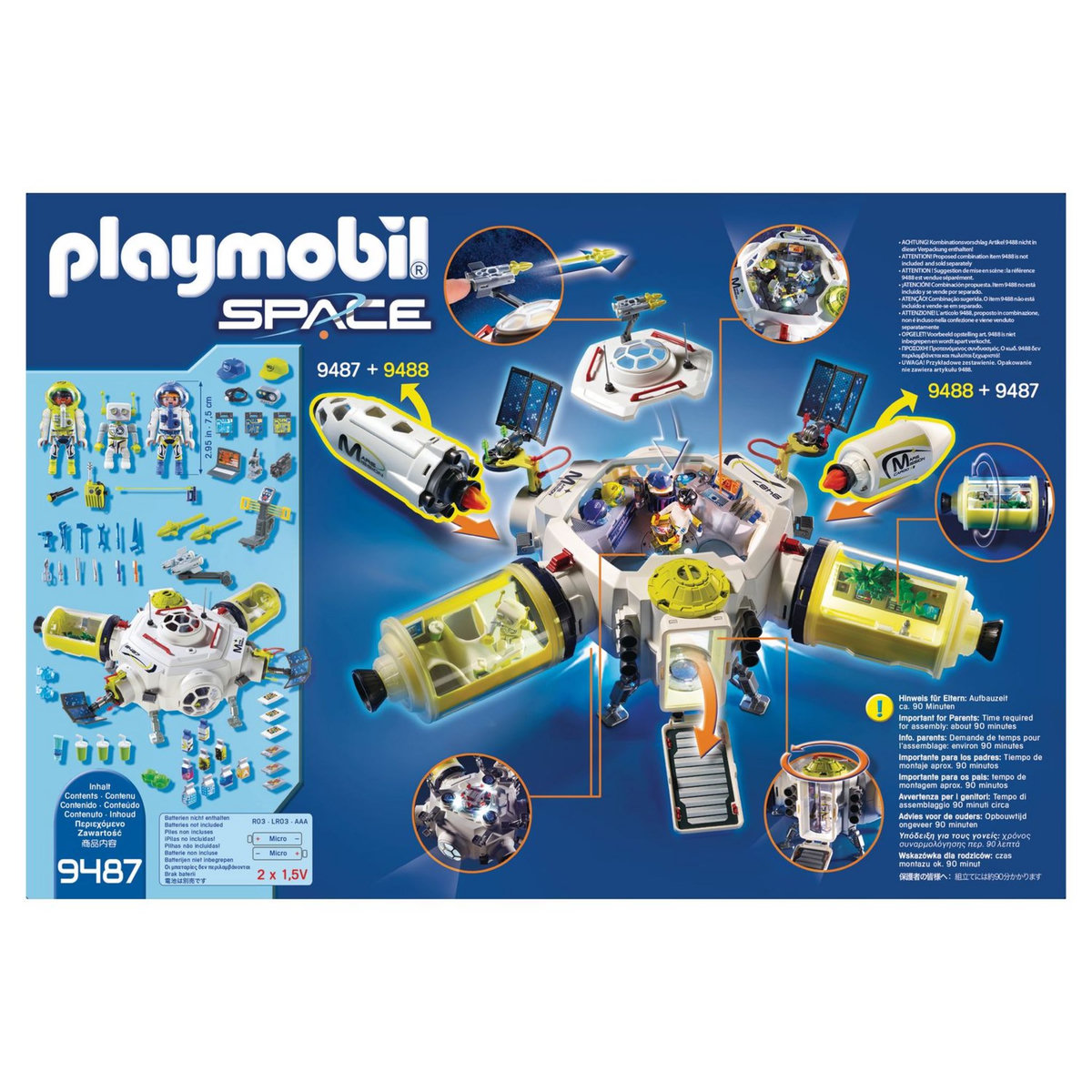 PLAYMOBIL 9487 - Space - Station spatiale Mars