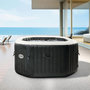 Voir la diapositive 4 : INTEX Spa gonflable PureSpa Carbone octogonal Bulles et Jets 6 places - Intex