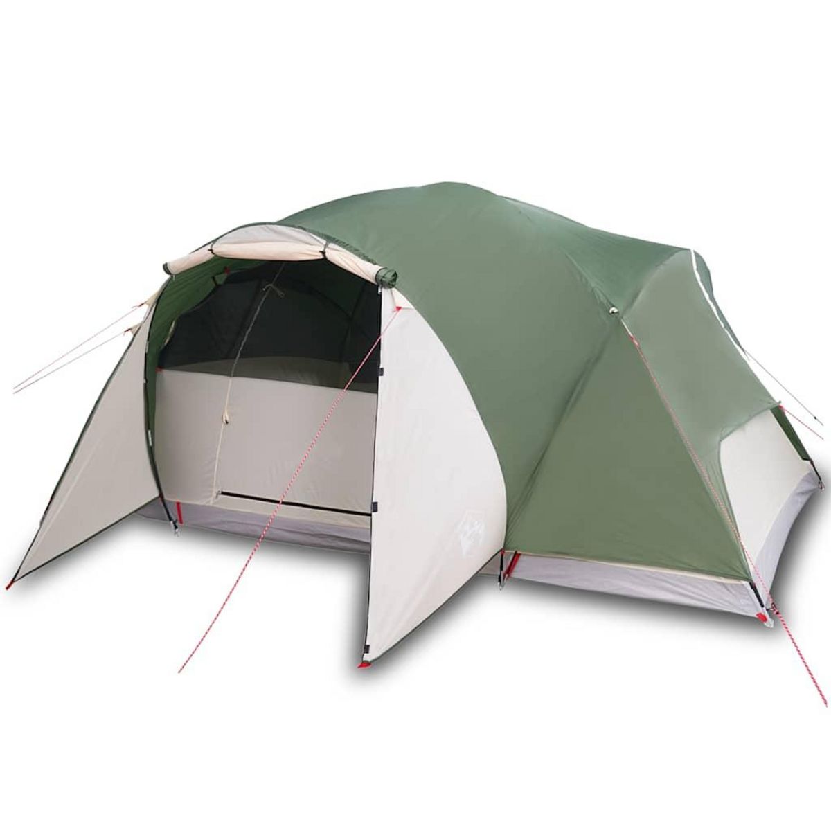 VIDAXL Tente familiale Crossvent 8 personnes vert impermeable