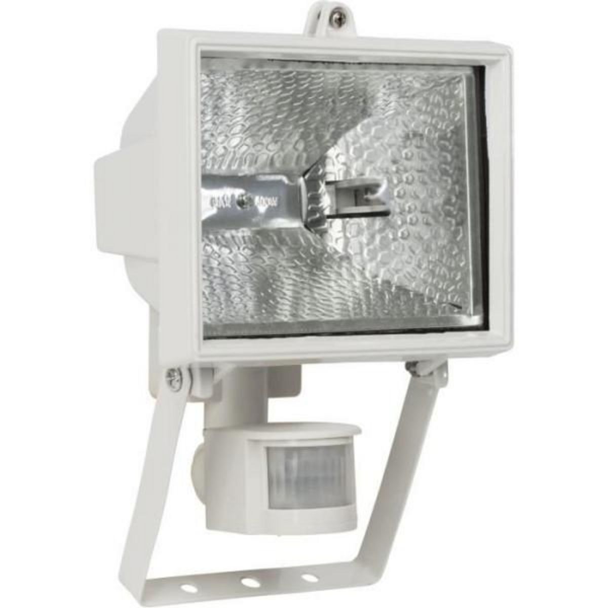 BRILLIANT Projecteur extérieur avec détecteur TANKO - BRILLIANT - Blanc - R7s - 400W - IP44