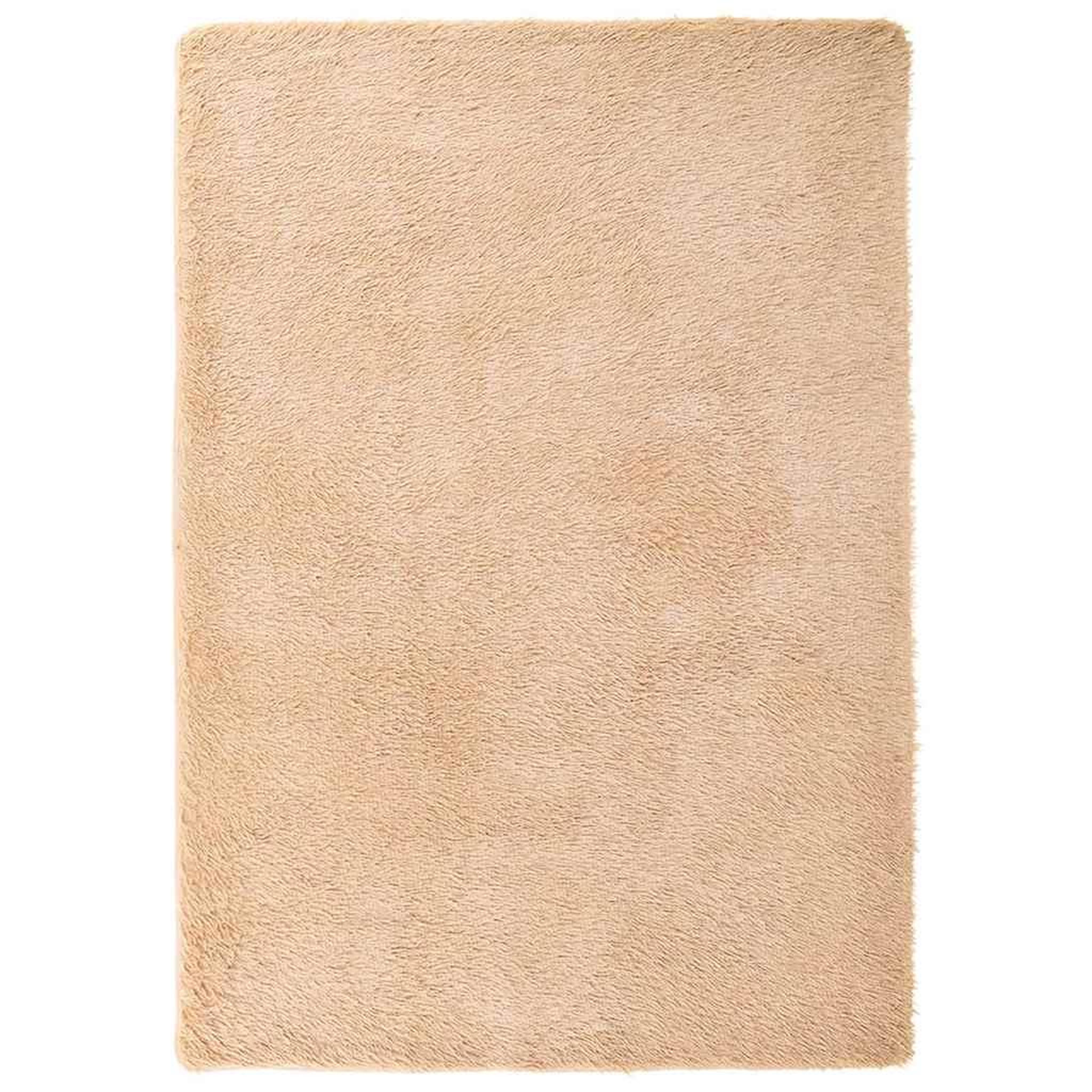 Voir la diapositive 2 : VIDAXL Tapis shaggy a poils longs NAVARRA beige 240x340 cm polyester