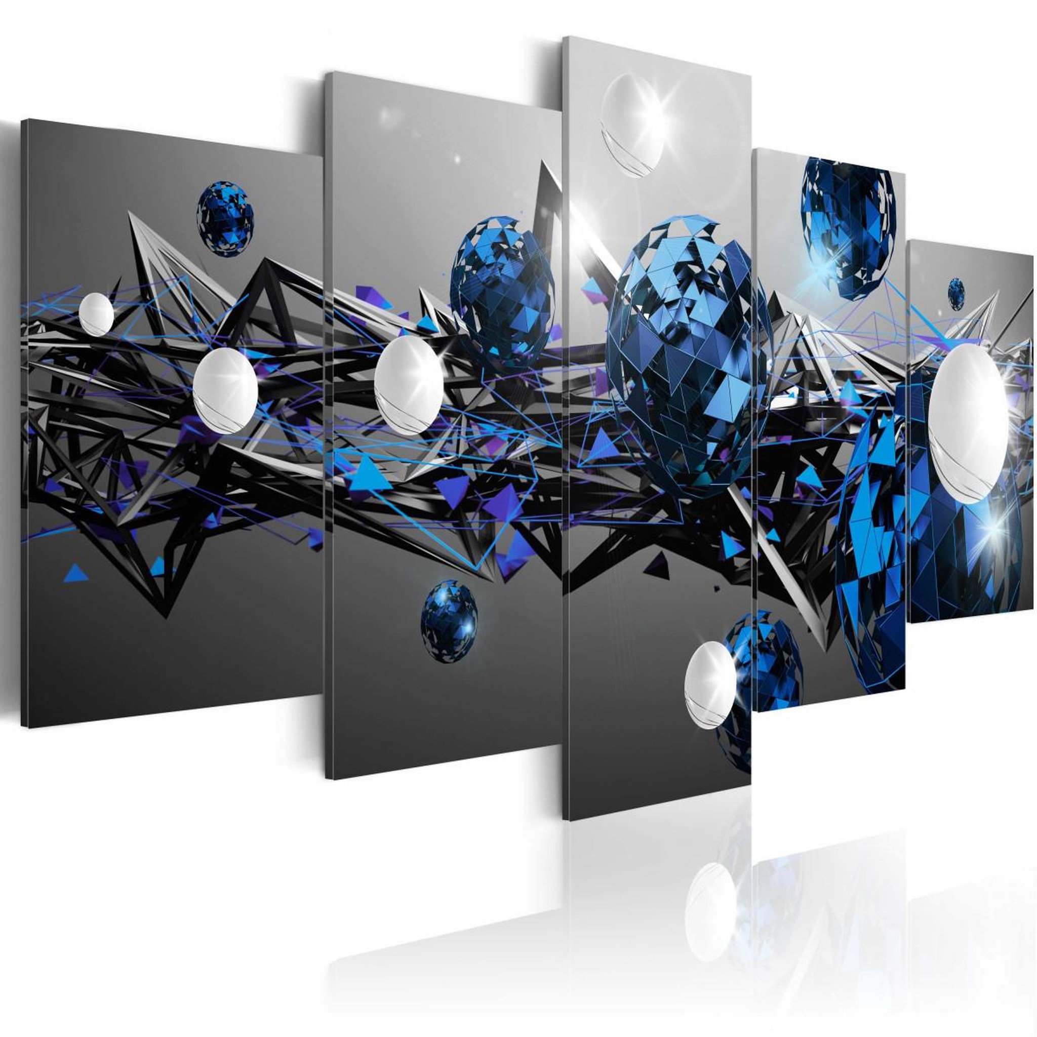 Paris Prix Tableau imprimé  geometric milky way. Coloris disponibles : Multicolore