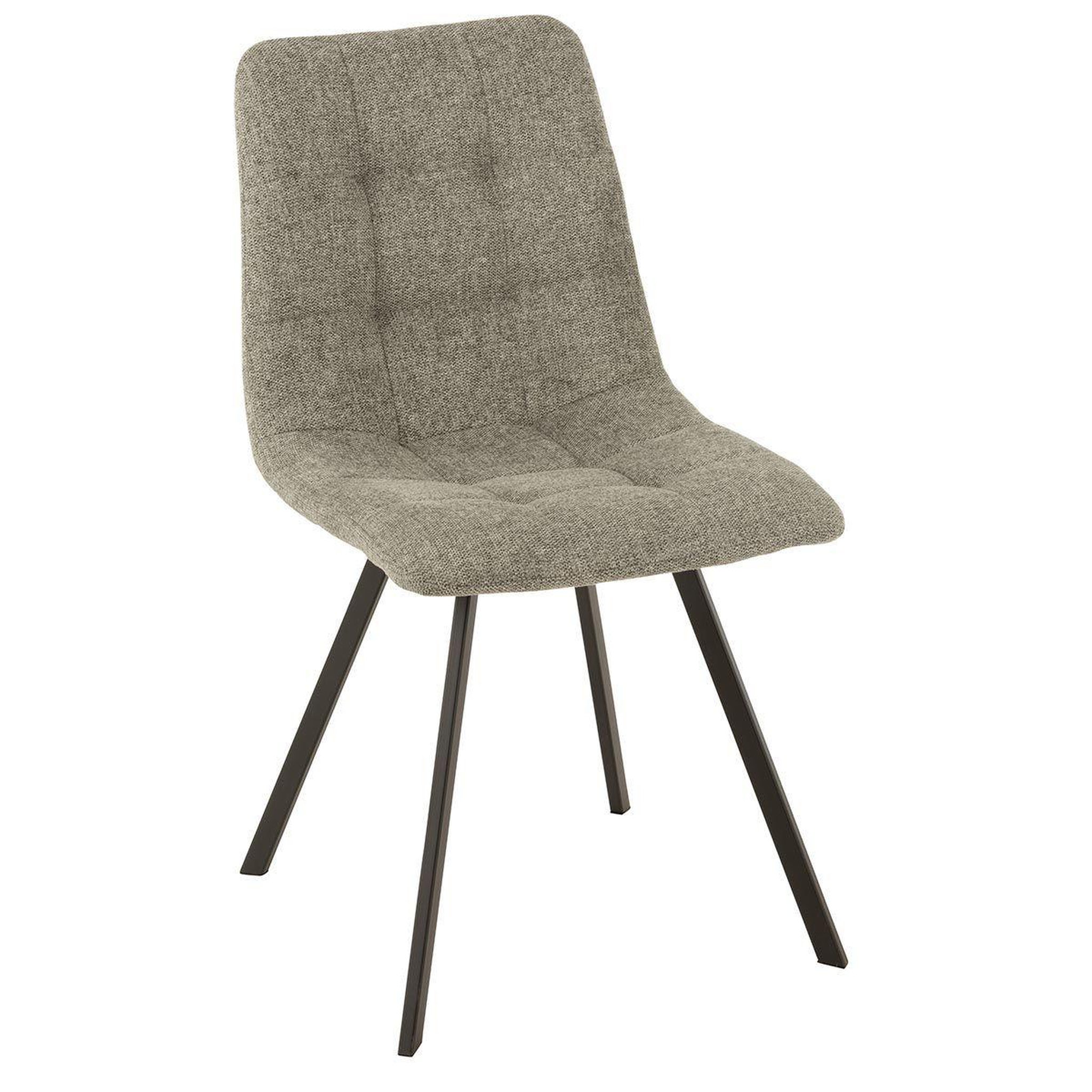 J-LINE Chaise design  babette  90cm gris