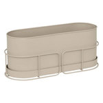 ATMOSPHERA Jardinière en Métal  Aze  47cm Beige Lin