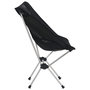 Voir la diapositive 3 : VIDAXL Chaises de camping pliables et sac lot de 2 Aluminium