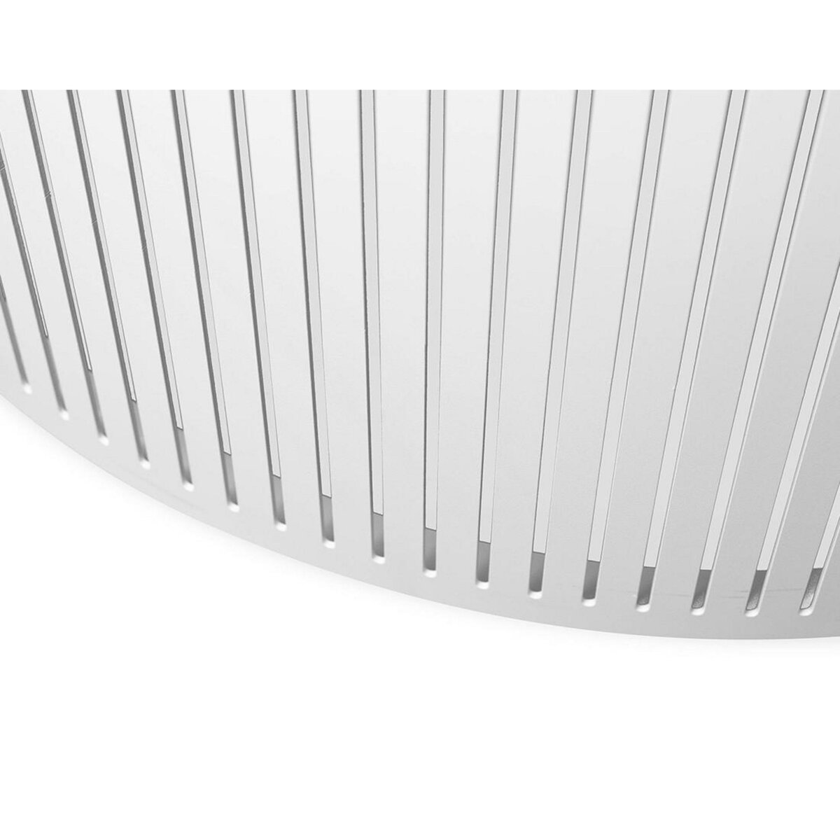 BEST MOBILIER Sally - table basse ronde - blanc - 59 cm