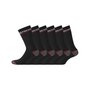 Voir la diapositive 1 : FACOM Lot de 6 Paires de Chaussettes longues de travail homme Red