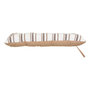 Voir la diapositive 2 : ATMOSPHERA Galette de Chaise à Rayures  Groove  38x38cm Beige