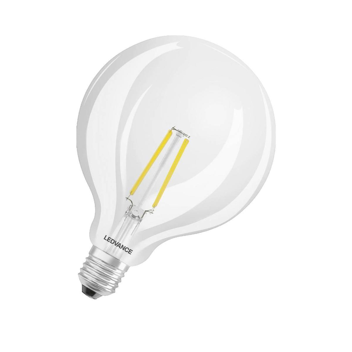LEDVANCE Ampoule connectée LEDVANCE SMART+ Filament Globe 6W blanc chaud