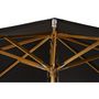 Voir la diapositive 3 : Paris Prix Parasol Design en Bois  Naxos  300cm Noir