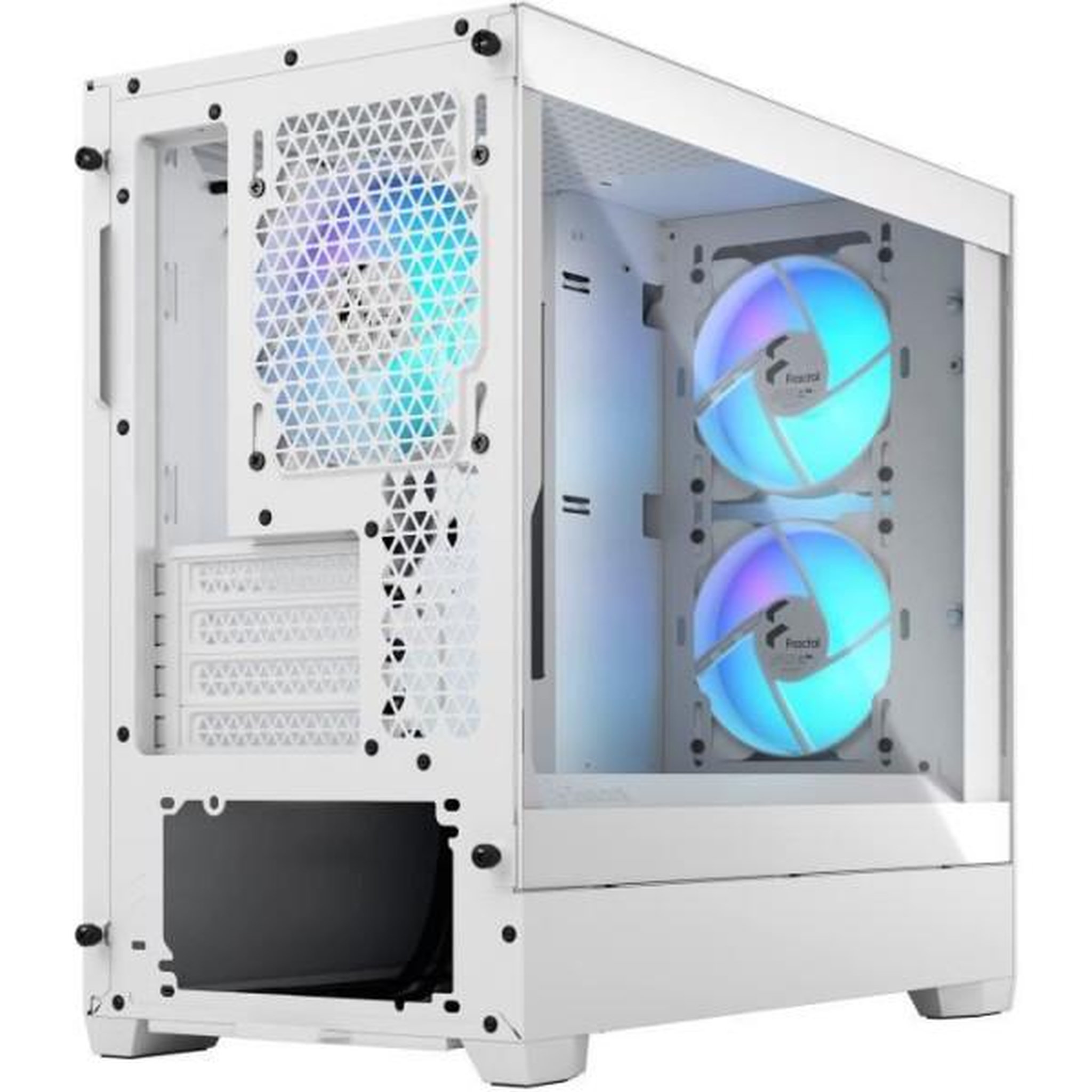 Voir la diapositive 4 : Fractal Design FRACTAL DESIGN - Pop Mini Air RGB White TG - Boîtier PC - Blanc (FD-C-POR1M-01)