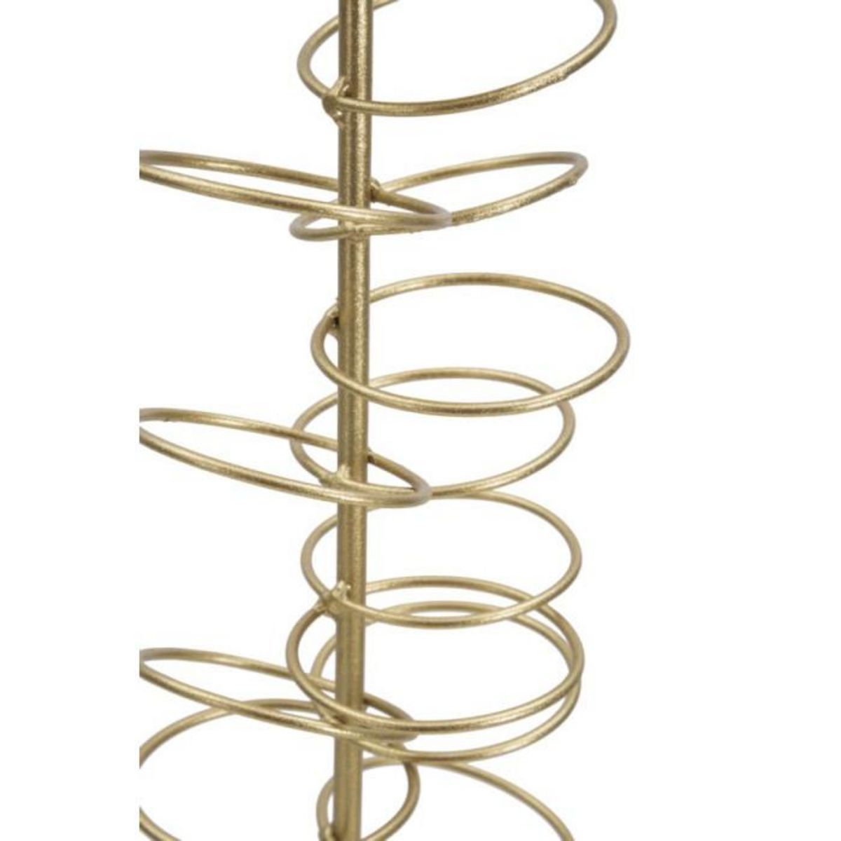 Paris Prix Bougeoir Design en Métal  Rings  50cm Or