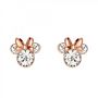 Voir la diapositive 2 : SC CRYSTAL Boucles d'oreilles Disney ornées de Cristaux scintillants - Minnie