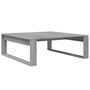 Voir la diapositive 2 : VIDAXL Table basse Sonoma gris 100x100x35 cm Bois d ingénierie