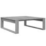 Voir la diapositive 2 : VIDAXL Table basse Sonoma gris 100x100x35 cm Bois d ingénierie