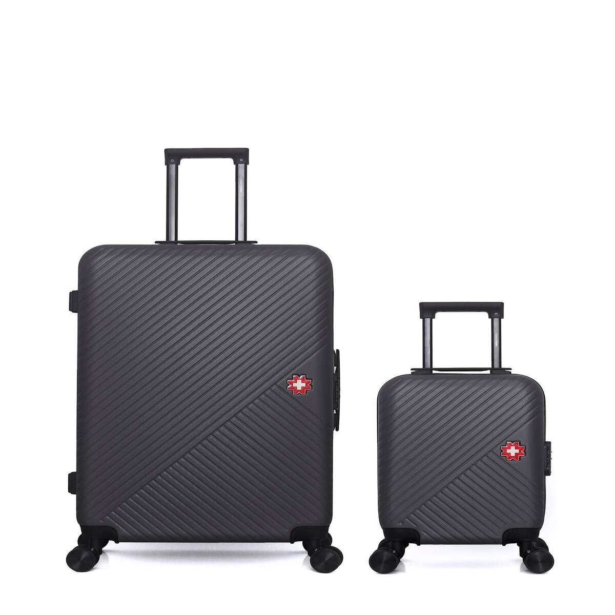 SWISS KOPPER SWISS KOPPER - LOT DE 2 - Valises grand format et cabine XXS SPIEZ