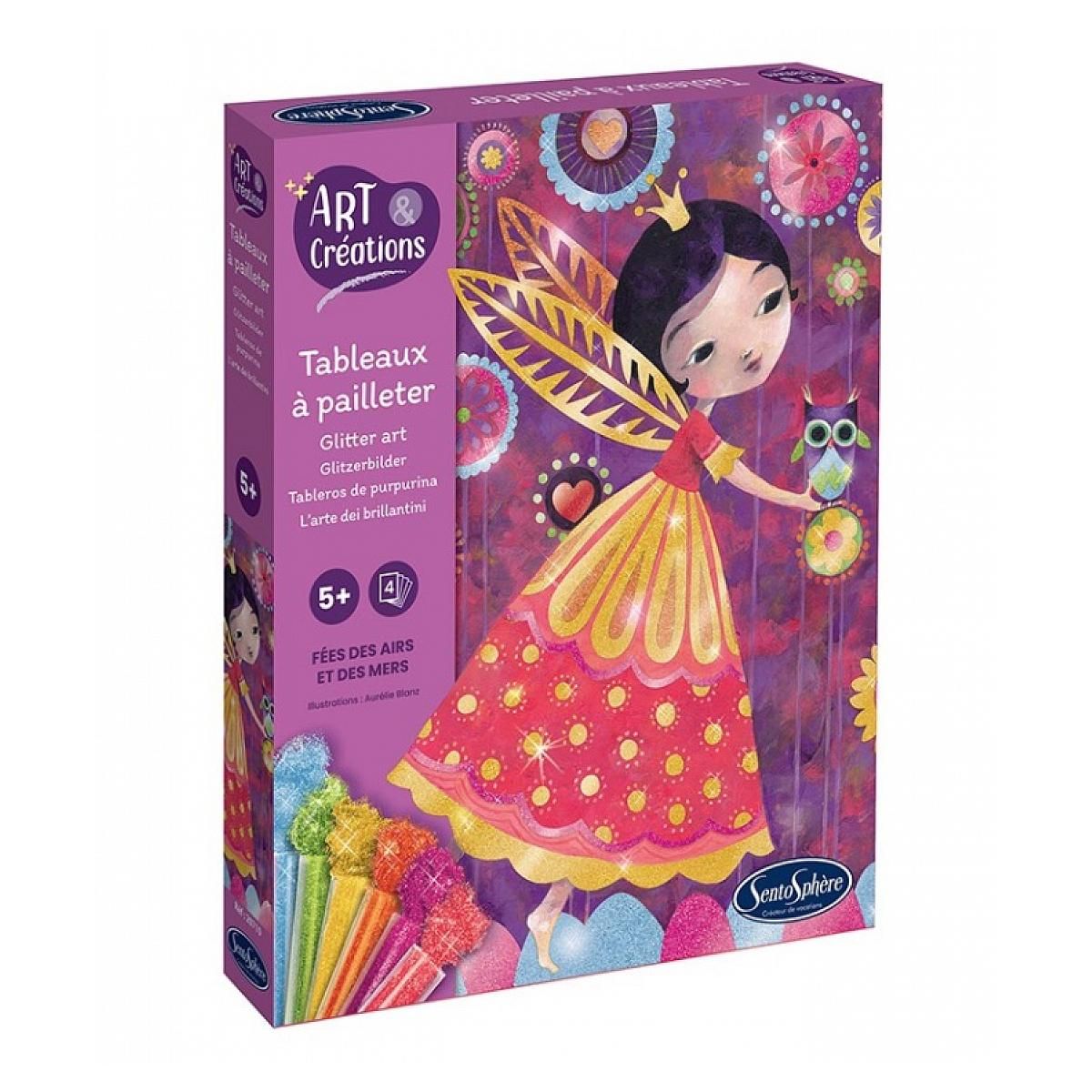 Sentosphere Tableaux a pailleter - Fees des airs et des mers - Art et creations