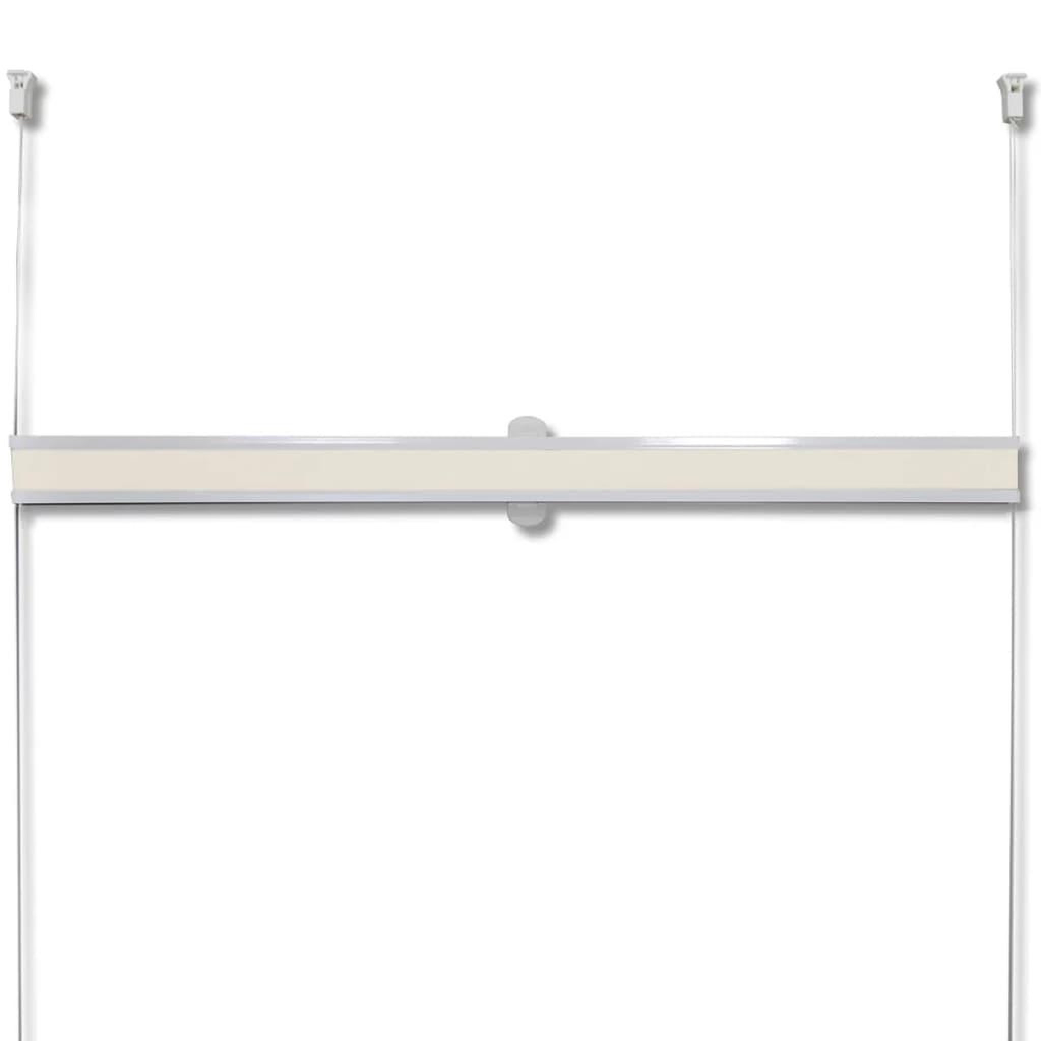 Voir la diapositive 5 : VIDAXL Store plisse 70x125 cm Creme