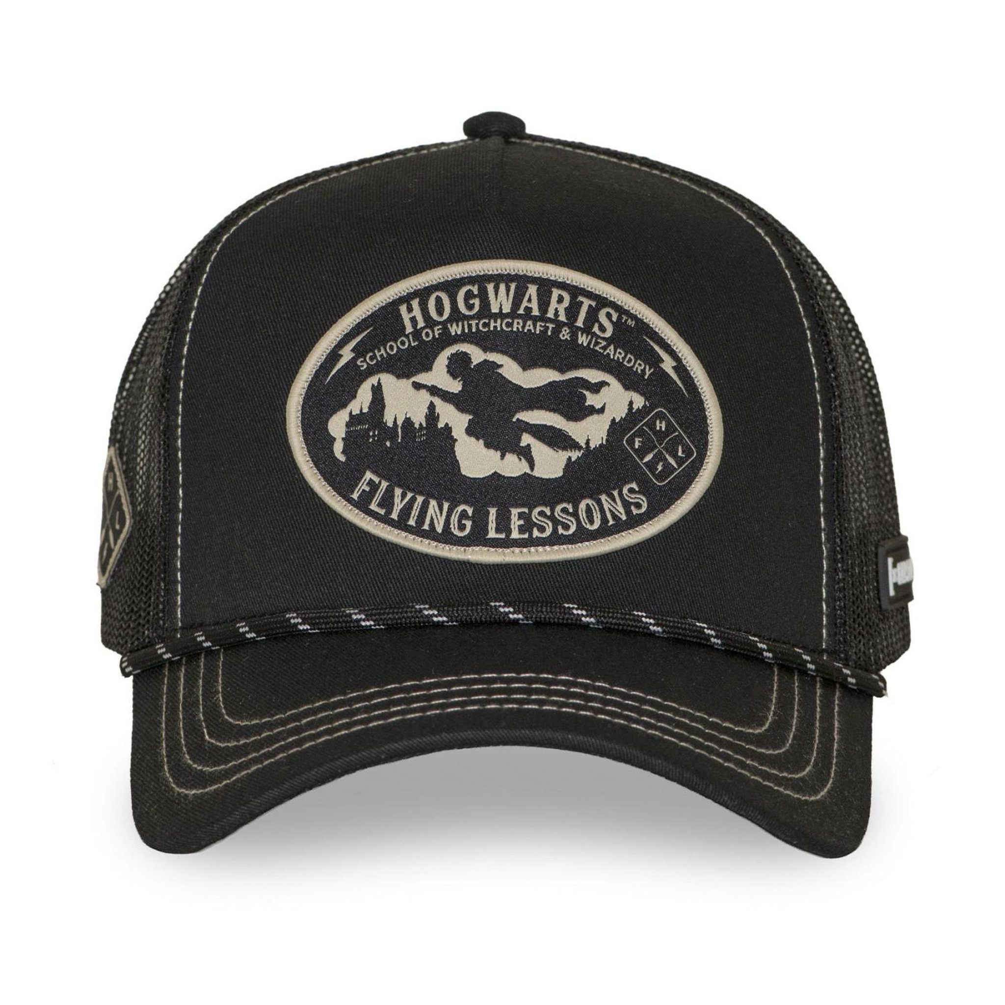 Voir la diapositive 2 : CAPSLAB Casquette trucker avec filet harry potter flying