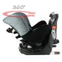 Voir la diapositive 4 : NANIA Siège auto isofix et pivotant groupe 0+/1 REVO Nania Silver