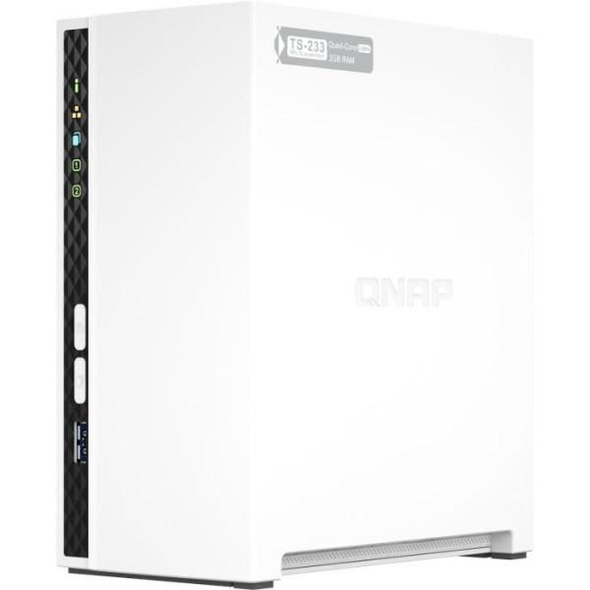 Voir la diapositive 4 : Qnap Server nas - qnap - ts-233 - 2 baies - 2 go