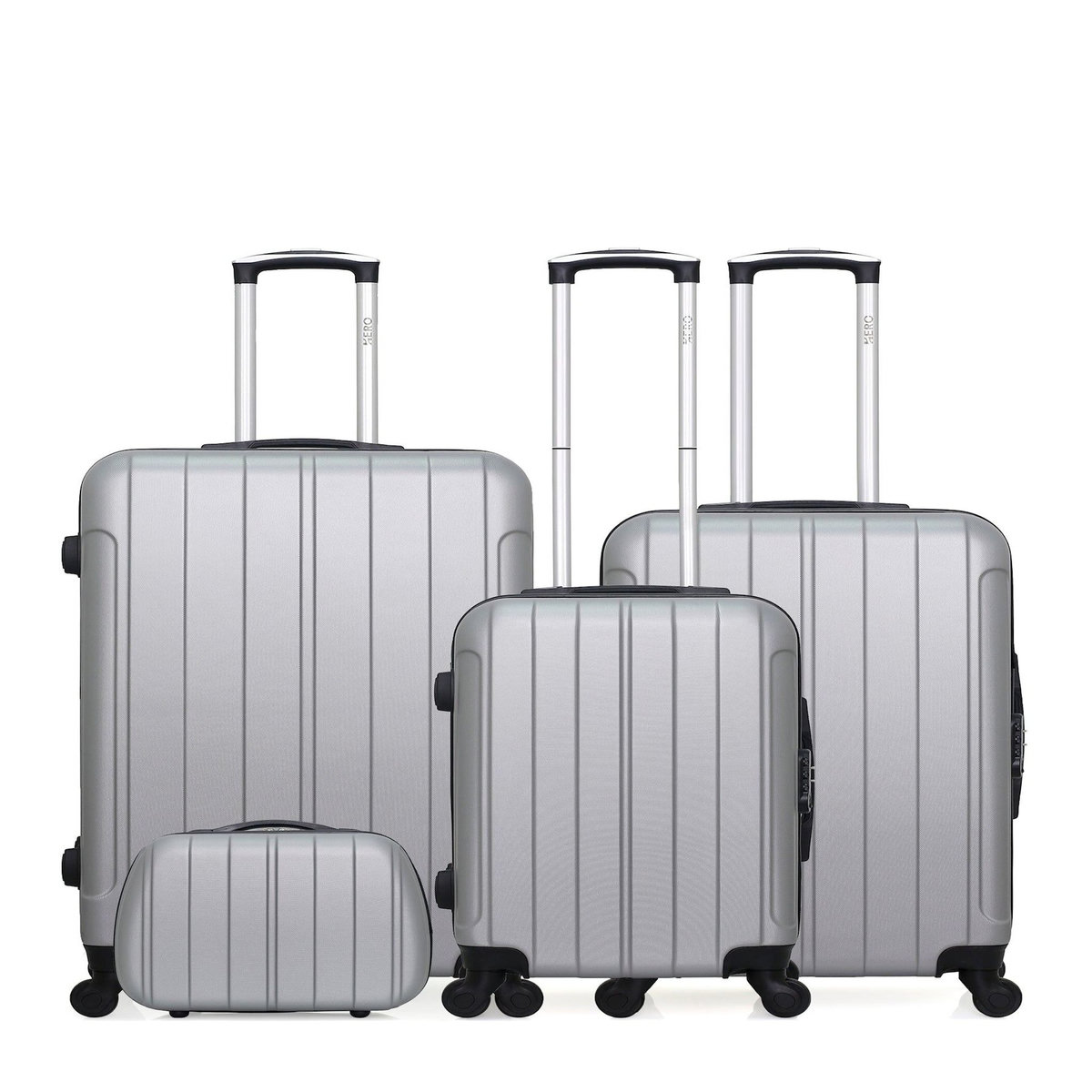 HERO HERO - Set de 4 Valises FOGO-C 75 cm 4 Roues