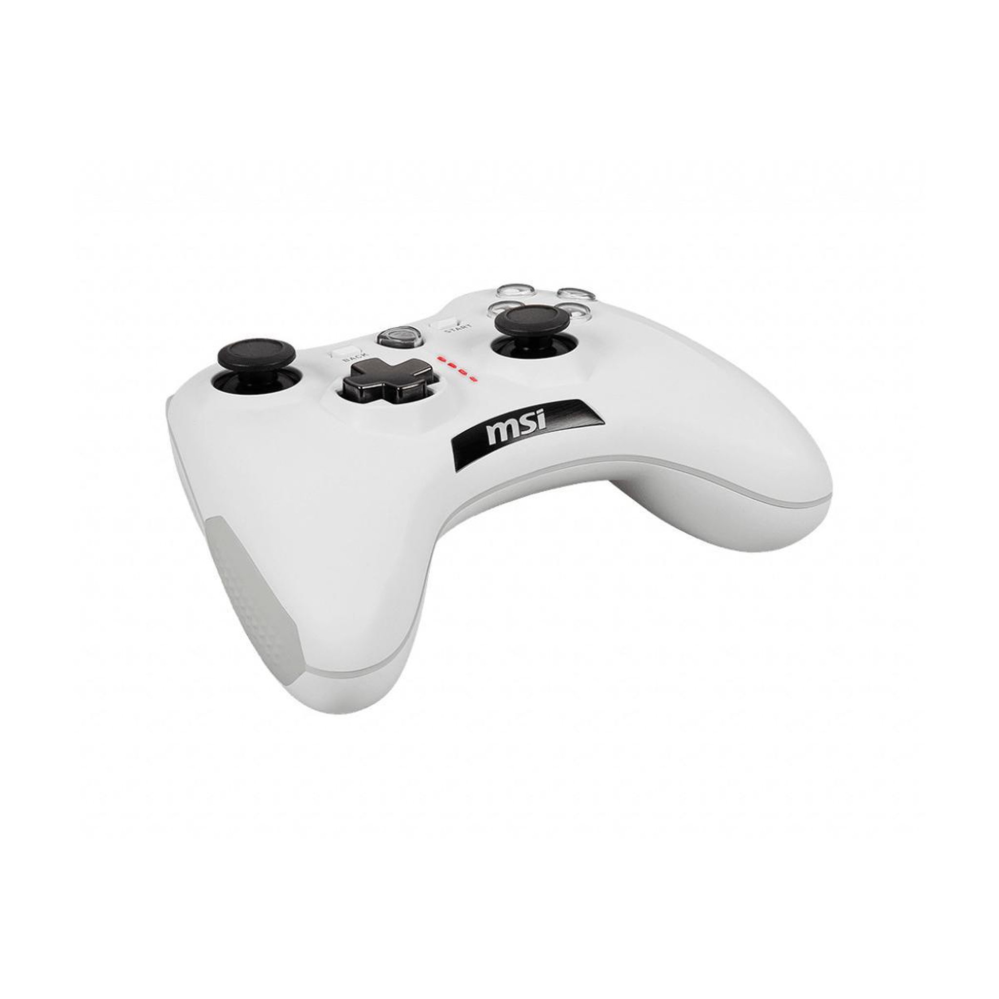 Voir la diapositive 3 : MSI Manette Gaming filaire MSI Force GC20 V2 Blanc