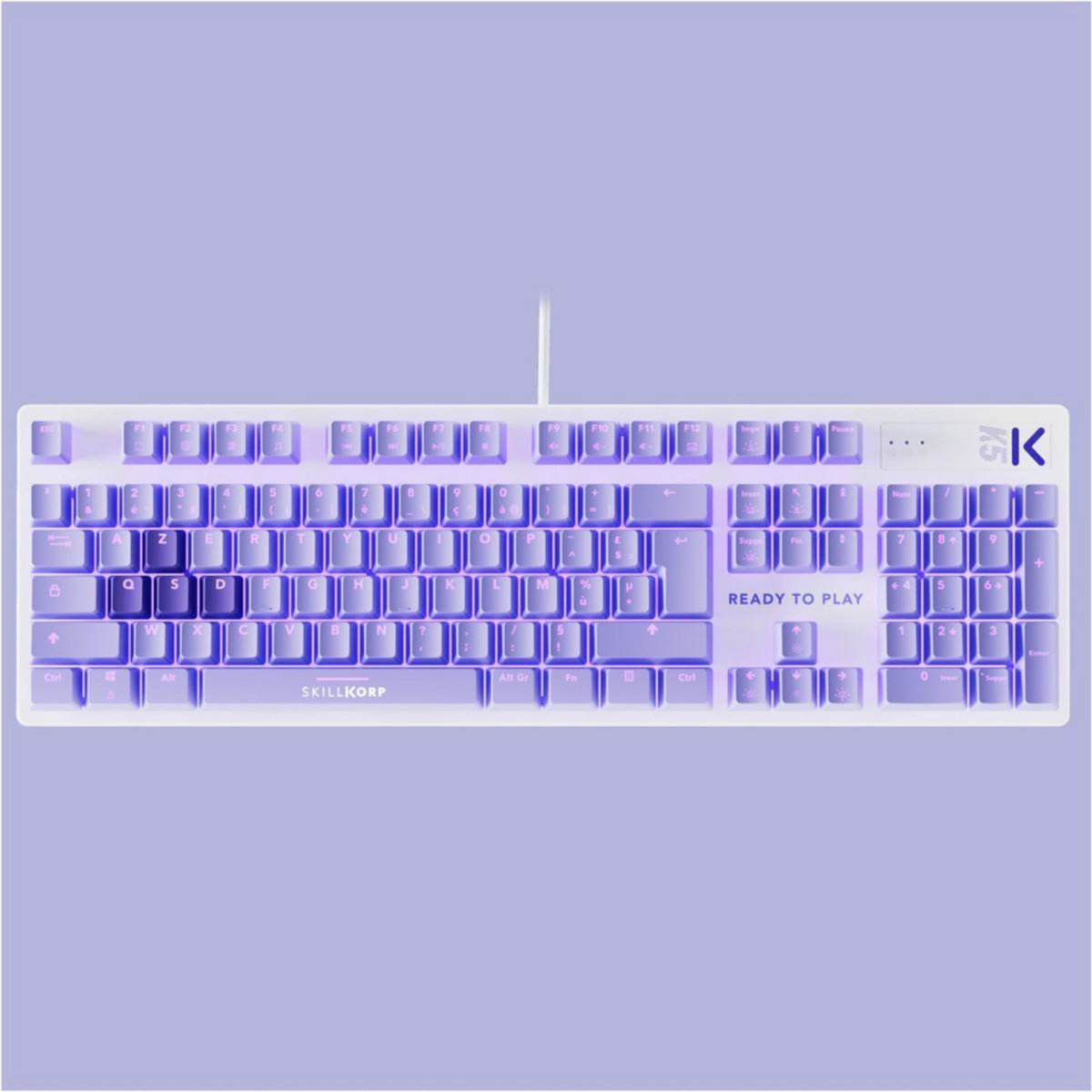 SKILLKORP Clavier gamer K5 VIOLET Access